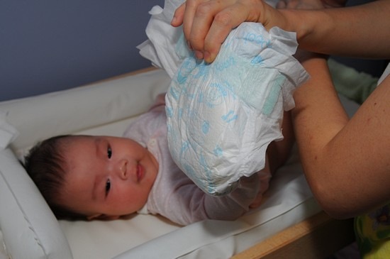 Nurse riley jerk diapers baby image